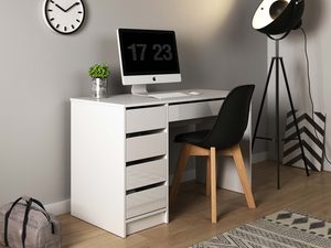 Miniaturka 3 - Toaletka, biurko biała aranżacja ARIANA