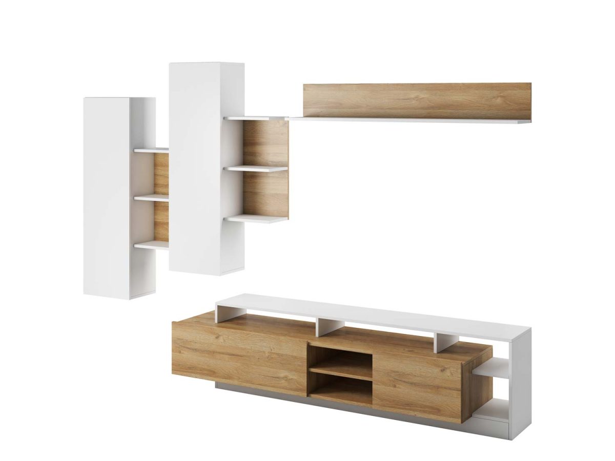 Modna meblościanka do pokoju AURORA