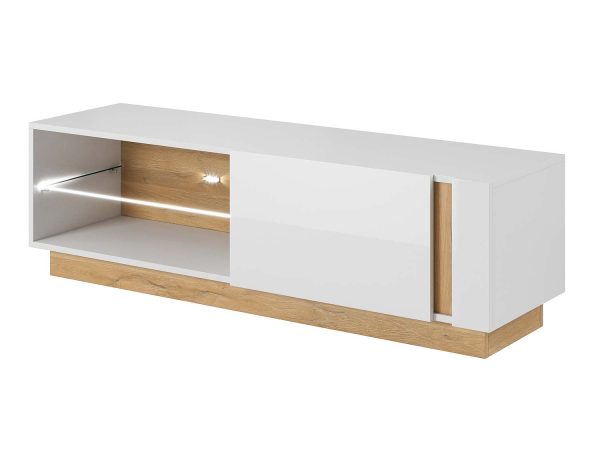 Szafka RTV biała CLEOPATRA