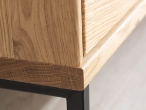 Miniaturka 6 - Detale nowoczesnej komody w kolorze drewna