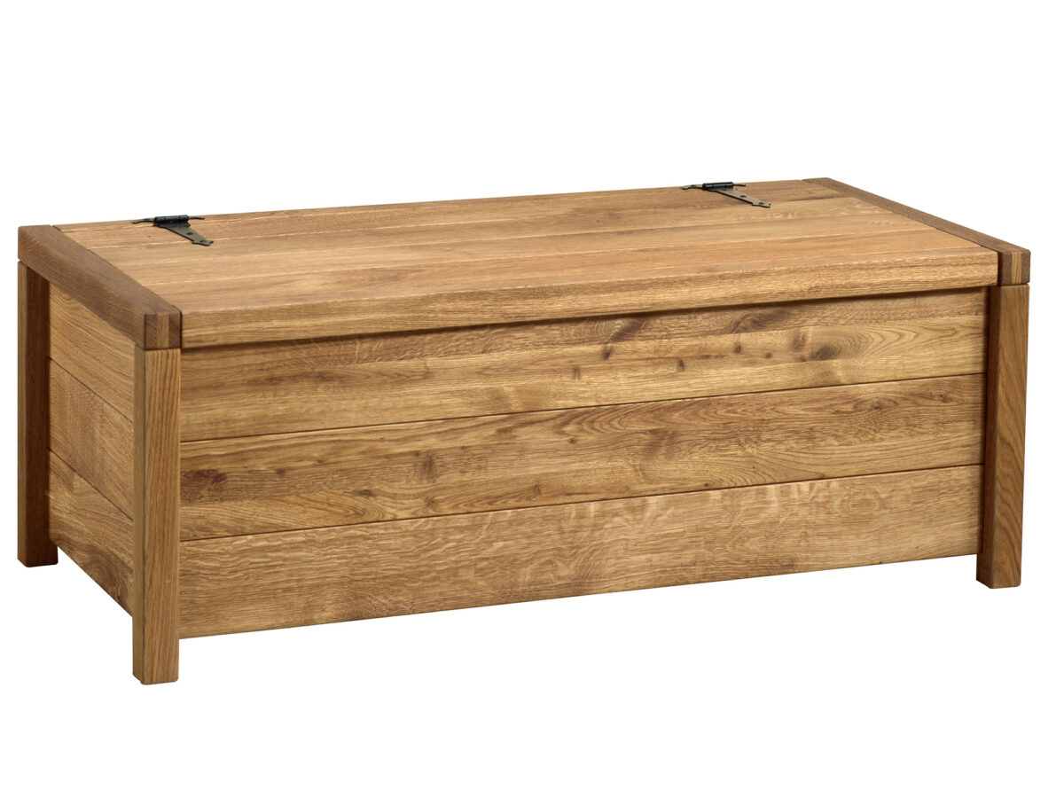 Duża skrzynia drewniana Hidos