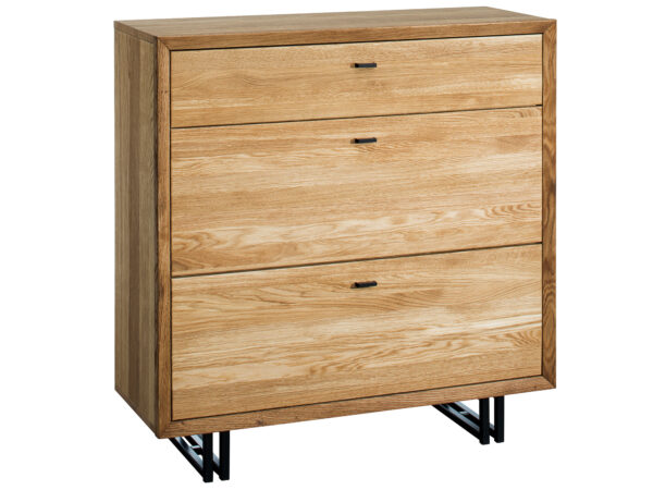 Drewniana szafka na buty do przedpokoju Toledo