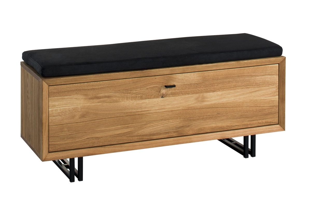 Drewniana szafka na buty z siedziskiem Toledo