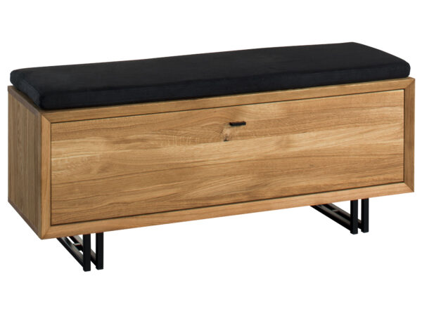 Drewniana szafka na buty z siedziskiem Toledo