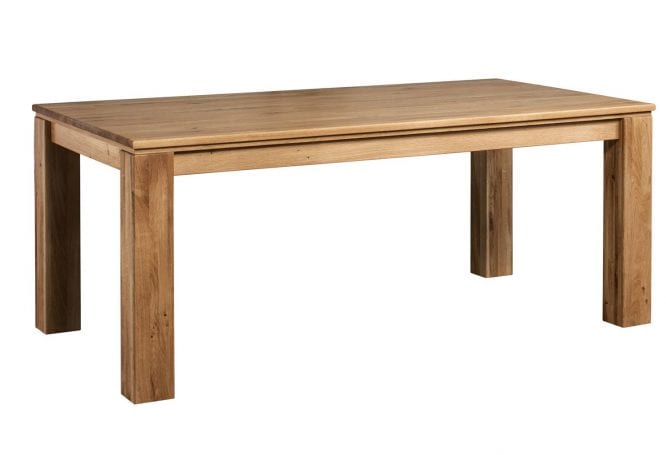 Duży drewniany stół do jadalni AKITA
