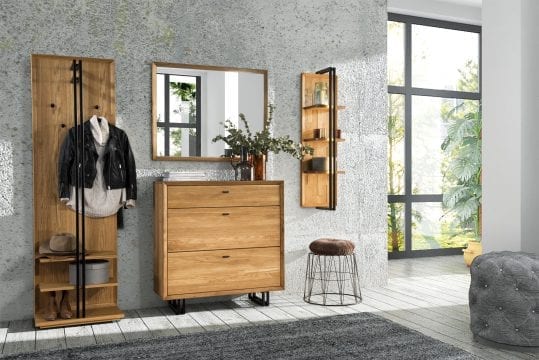 Garderoba do przedpokoju drewniana TOLEDO