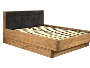 Miniaturka 3 - Łóżko dębowe z pojemnikiem MASERI