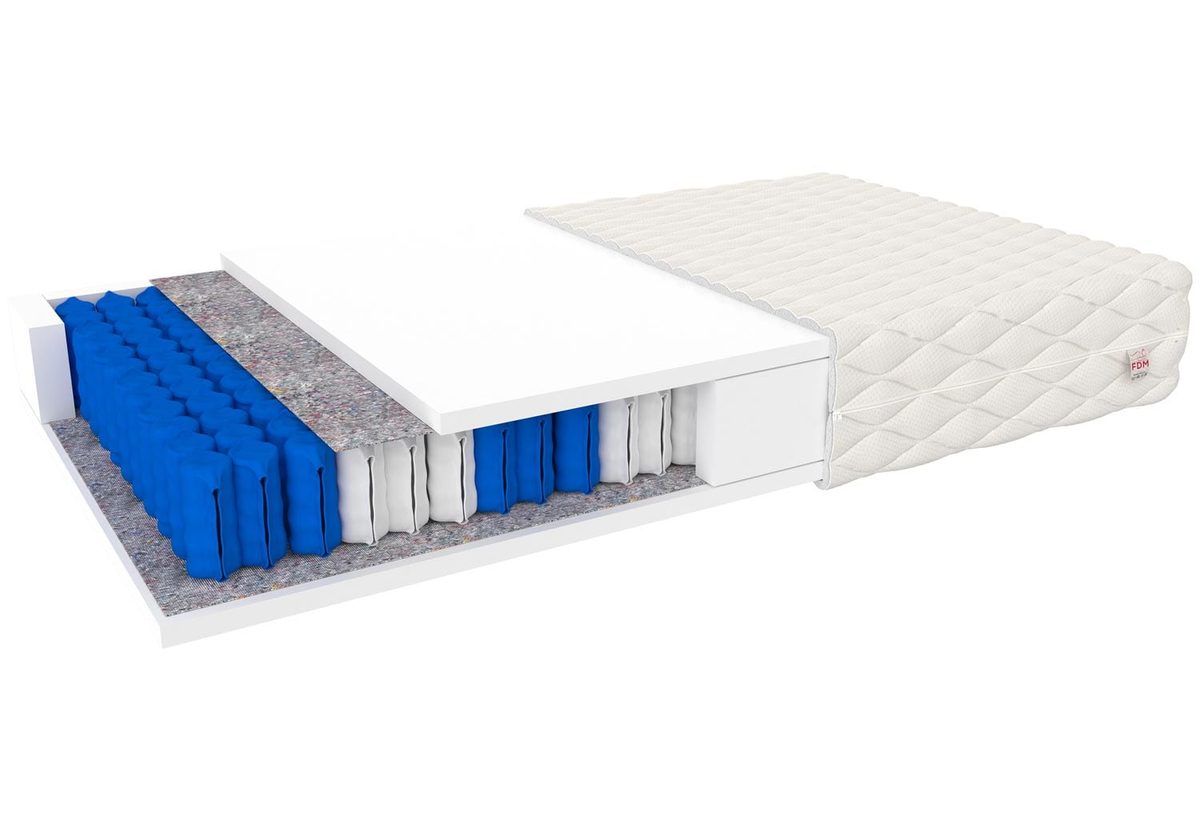 Materac kieszeniowy H2 VERONA MAX