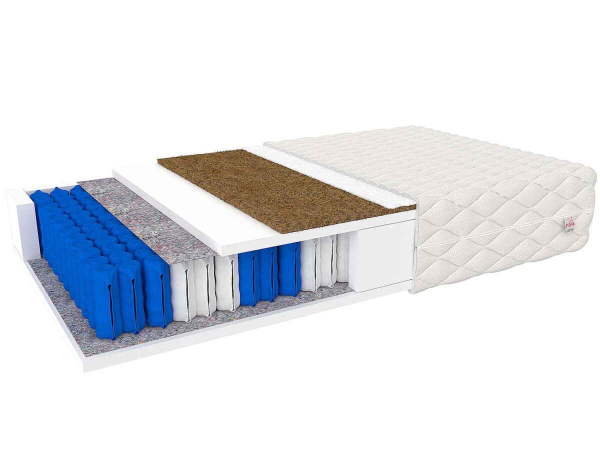 Materac kieszeniowy kokosowy CERES MAX