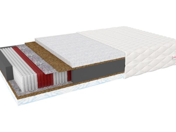 Materac kieszeniowy sprężynowy 180x200 MEXICO