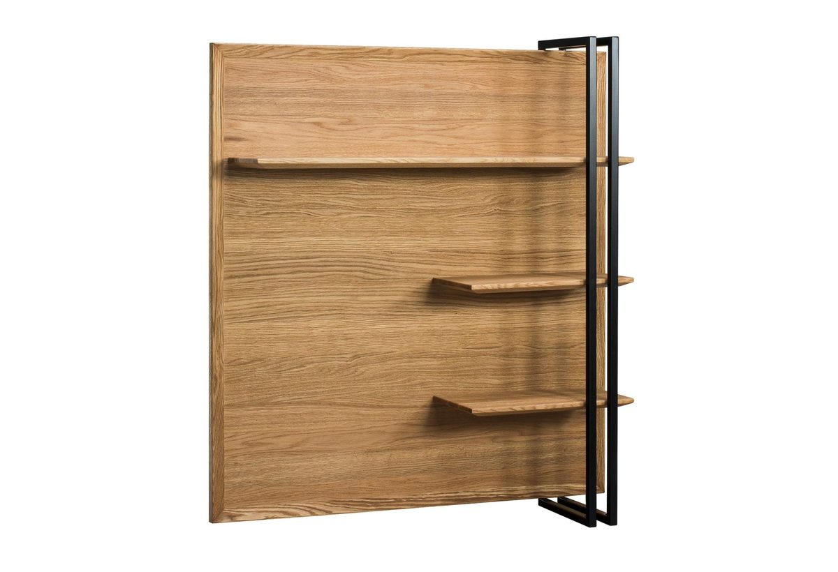 Półki wiszące drewniane Toledo