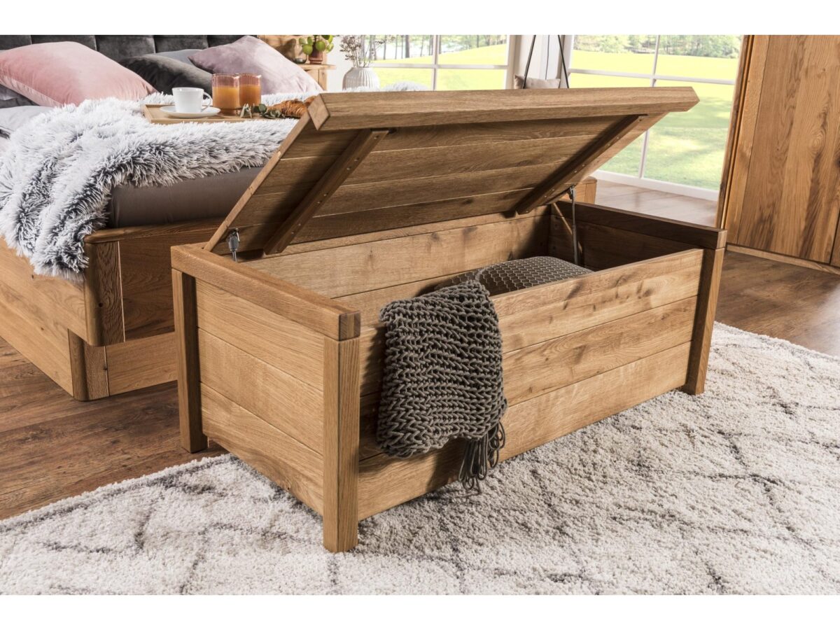 Duża skrzynia drewniana otwarta Hidos