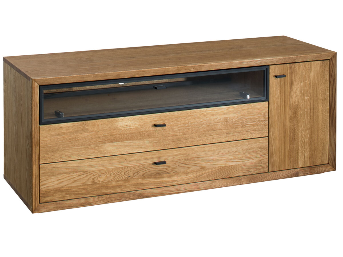 Szafka RTV z drewna Toledo