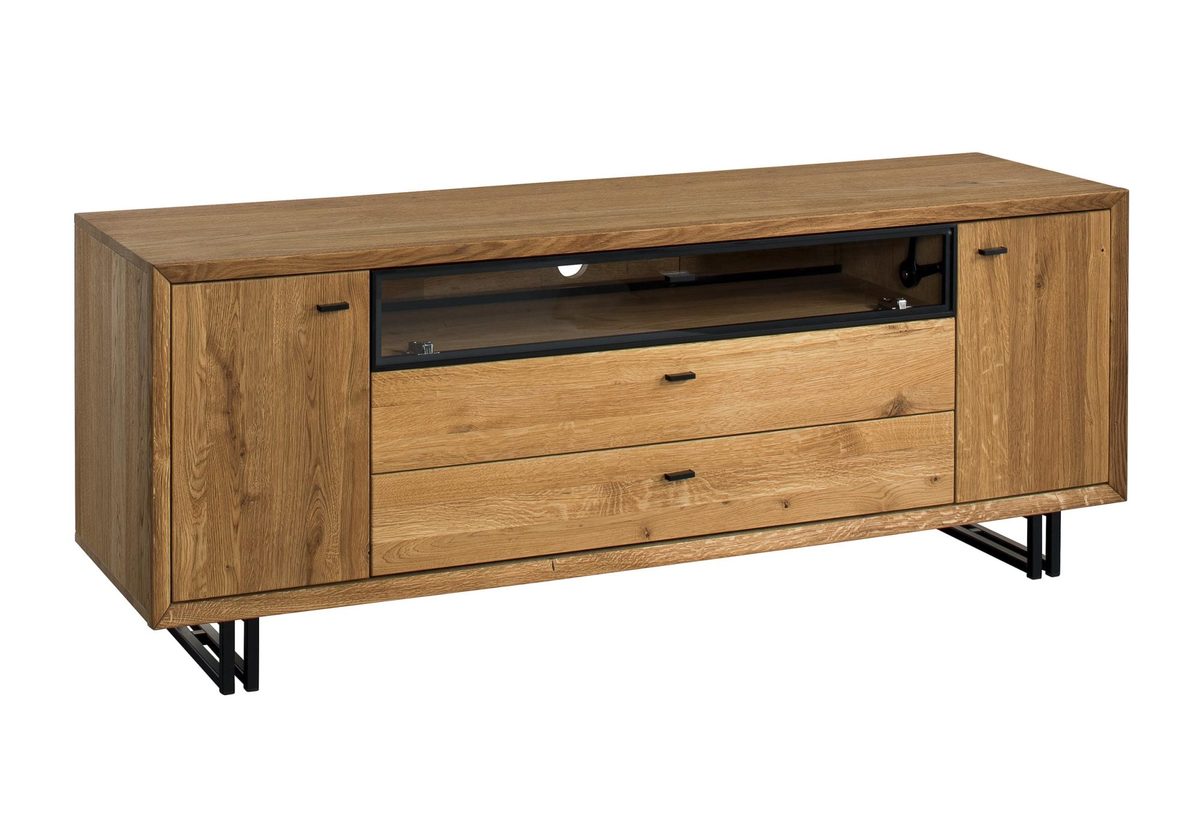 Szafka pod telewizor dębowa Toledo