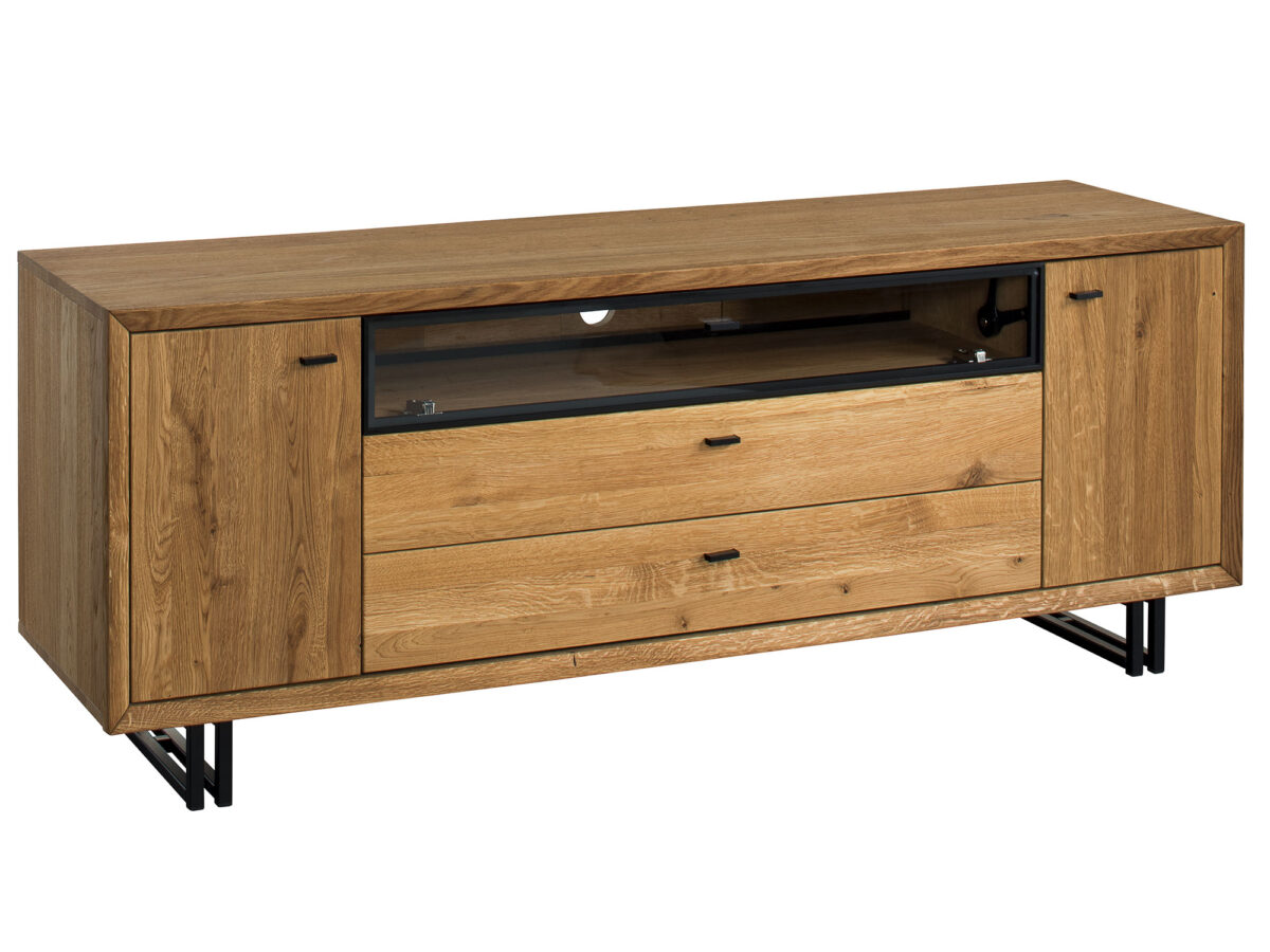 Szafka pod telewizor dębowa Toledo