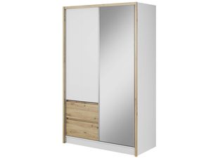 Miniaturka 1 - Przestronna szafa z lustrzanymi drzwiami do nowoczesnych sypialni