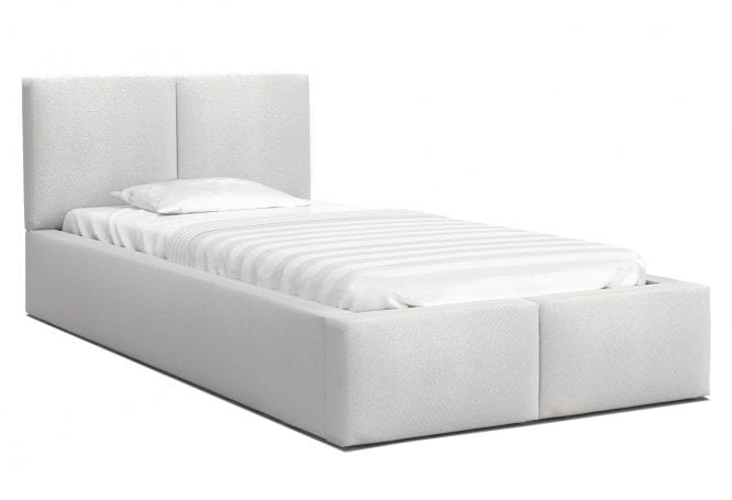 Łóżko młodzieżowe białe 120x200 TORRES