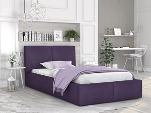 Miniaturka 12 - Łóżko młodzieżowe fiolet aranżacja 120x200 TORRES