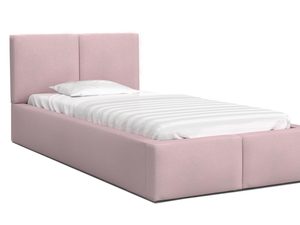 Miniaturka 6 - Łóżko młodzieżowe pastelowy róż 120x200 TORRES
