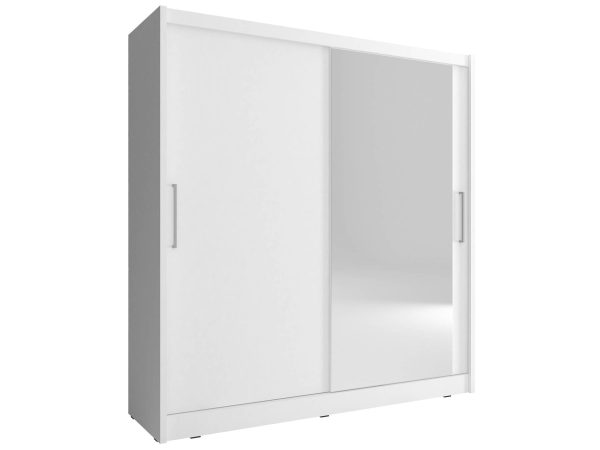 Szafa na ubrania biała ALVERA I 180cm