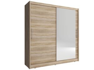 Miniaturka 3 - Szafa na ubrania dąb sonoma ALVERA I 180cm