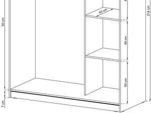 Miniaturka 4 - Rysunek techniczny z wymiarami