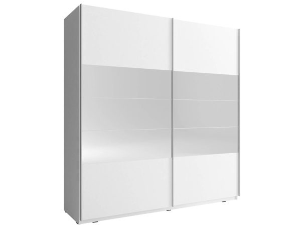 Dwudrzwiowa szafa przesuwna biała GAYA I 150cm