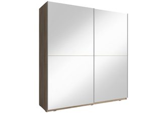 Miniaturka 2 - Szafa przesuwna z lustrzanymi frontami dąb sonoma GAYA III 150cm