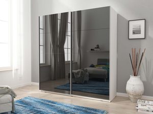 Miniaturka 2 - Lustrzana szafa przesuwna dwudrzwiowa