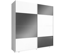 Miniaturka 9 - Ekstrawagancka szafa na ubrania grafit-biel 11 GAYA MULTI 200cm