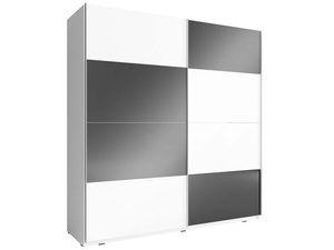 Miniaturka 5 - Nowoczesna szafa z lustrzanymi frontami do eleganckich wnętrz