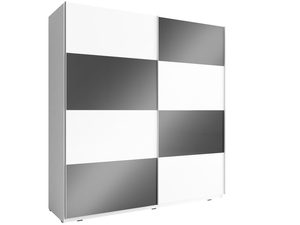 Miniaturka 5 - Ekstrawagancka szafa na ubrania grafit-biel 7 GAYA MULTI 200cm