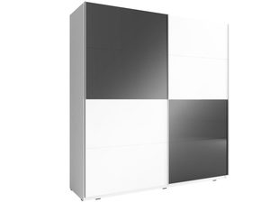 Miniaturka 3 - Ekstrawagancka szafa na ubrania grafit-biel 5 GAYA MULTI 200cm