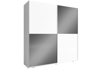 Miniaturka 11 - Ekstrawagancka szafa na ubrania grafit-biel 4 GAYA MULTI 200cm