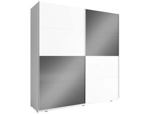 Miniaturka 12 - Luksusowa szafa przesuwna z lustrzanymi frontami w stylu glamour dla eleganckich wnętrz