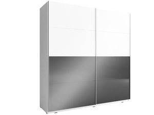 Miniaturka 12 - Ekstrawagancka szafa na ubrania grafit-biel 3 GAYA MULTI 200cm