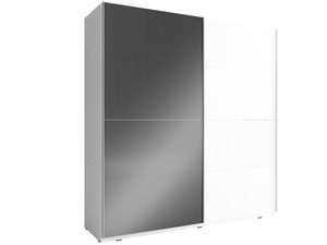 Miniaturka 14 - Ekstrawagancka szafa na ubrania grafit-biel GAYA MULTI 200cm