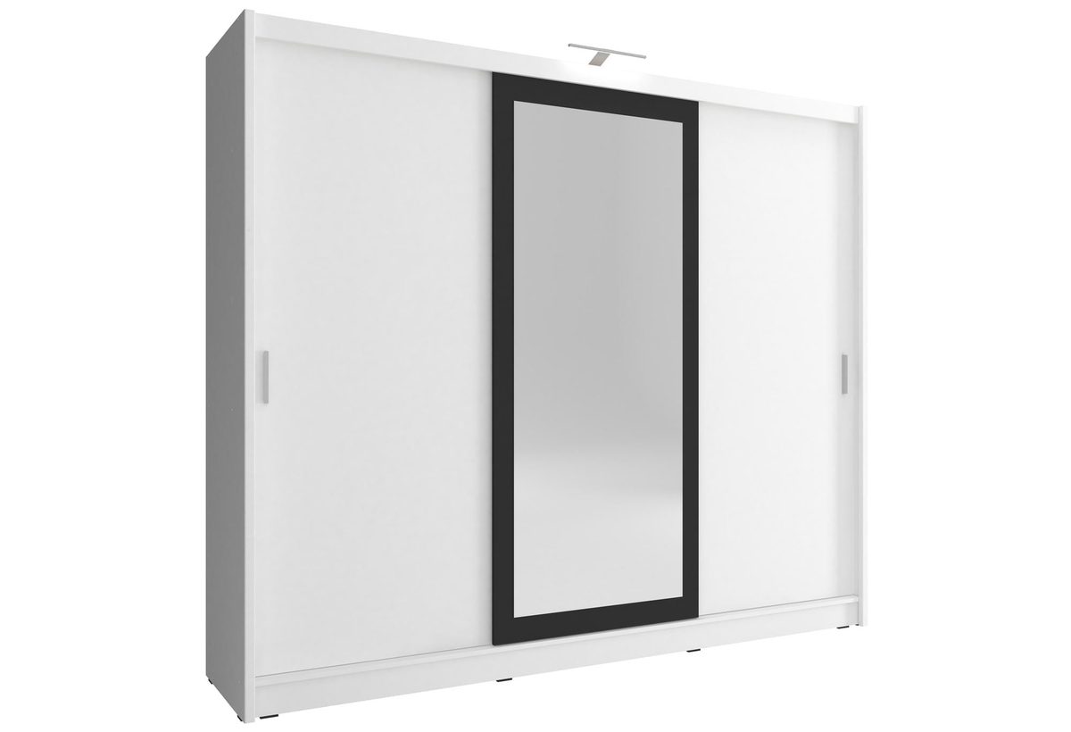 Duża trzydrzwiowa szafa na ubrania SIMENA II 250cm