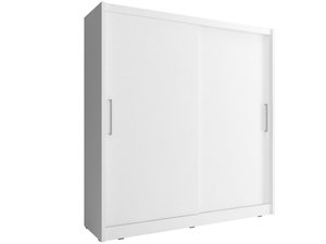 Miniaturka 3 - Szafa ubraniowa biała SIMENA 150 cm