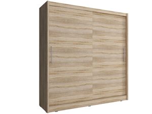 Miniaturka 2 - Stylowa szafa na ubrania dąb sonoma SIMENA 180cm