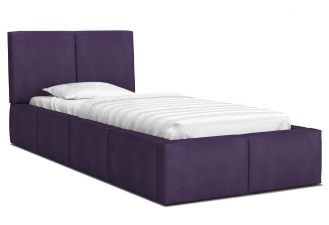 Młodzieżowe łóżko fiolet 90x200 TORRES