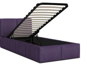 Miniaturka 16 - Młodzieżowe łóżko fiolet podniesiony stelaż 90x200 TORRES
