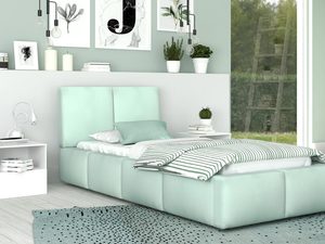 Miniaturka 13 - Młodzieżowe łóżko miętowy aranżacja 90x200 TORRES