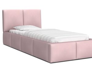 Miniaturka 5 - Młodzieżowe łóżko pastelowy róż 90x200 TORRES