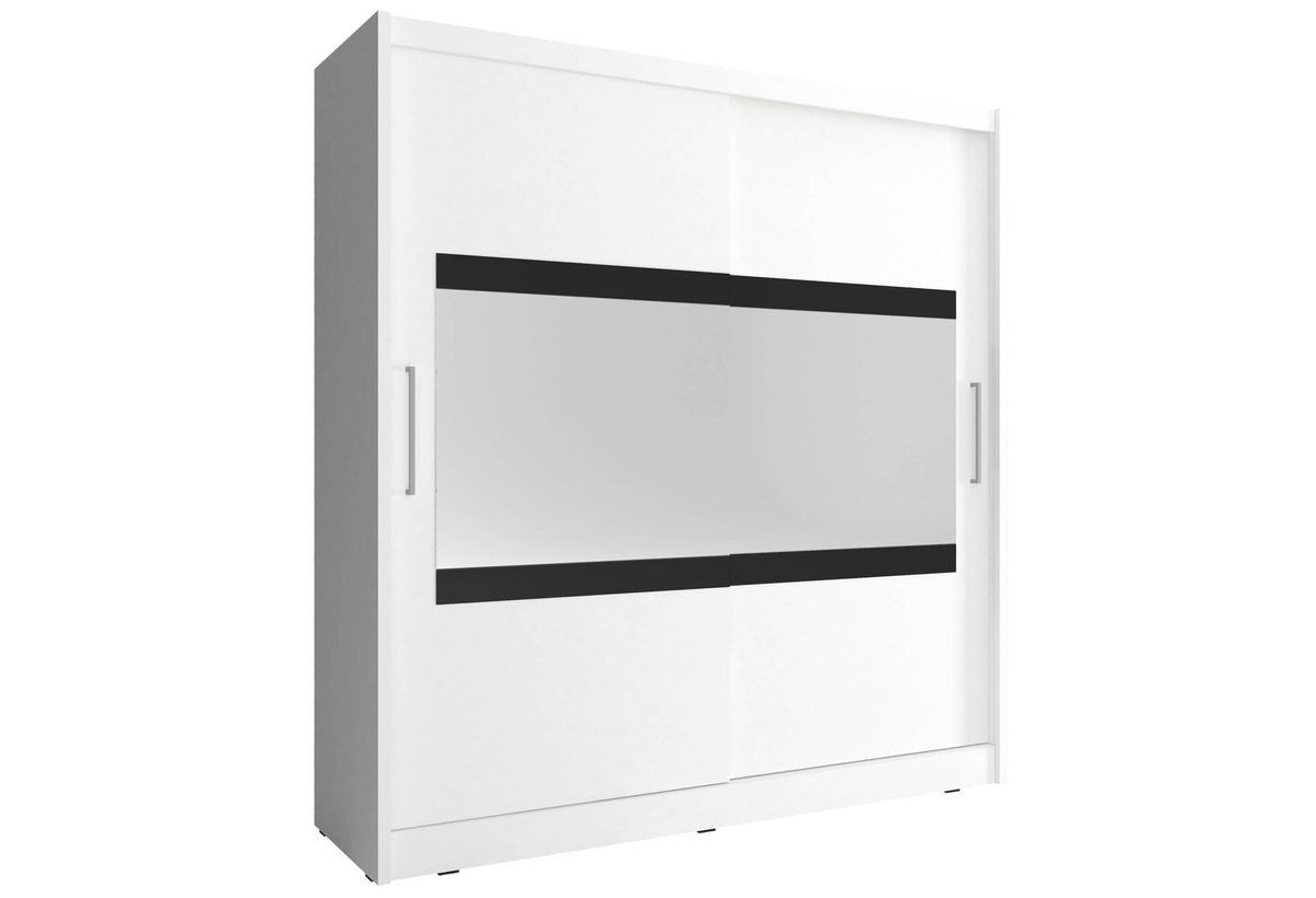 Pojemna szafa z lustrem ALVERA IV 180cm