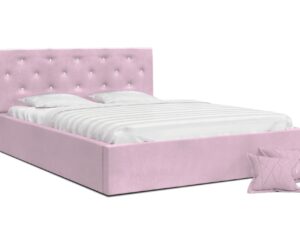 Miniaturka 14 - Łóżko dwuosobowe róż FRESCO