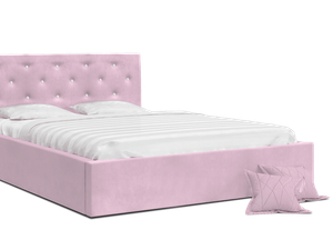 Miniaturka 14 - Łóżko dwuosobowe róż FRESCO