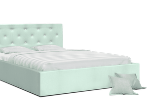 Miniaturka 3 - Łóżko dwuosobowe miętowe FRESCO