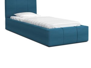 Miniaturka 2 - Łóżko podwójne turkusowe YUNA