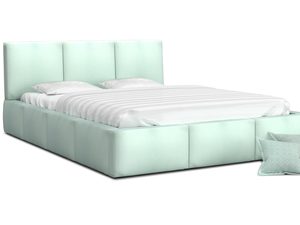 Miniaturka 10 - Łóżko tapicerowane miętowe 140x200 TORRES